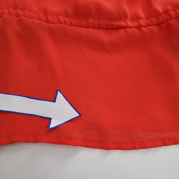 Ana a new approach blouse top size L in orange - Picture 16 of 16